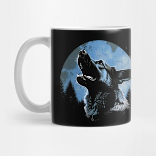 Shepherd Silhouettes Elevate Your Wardrobe with Stylish Dog-Inspired Shirts Mug